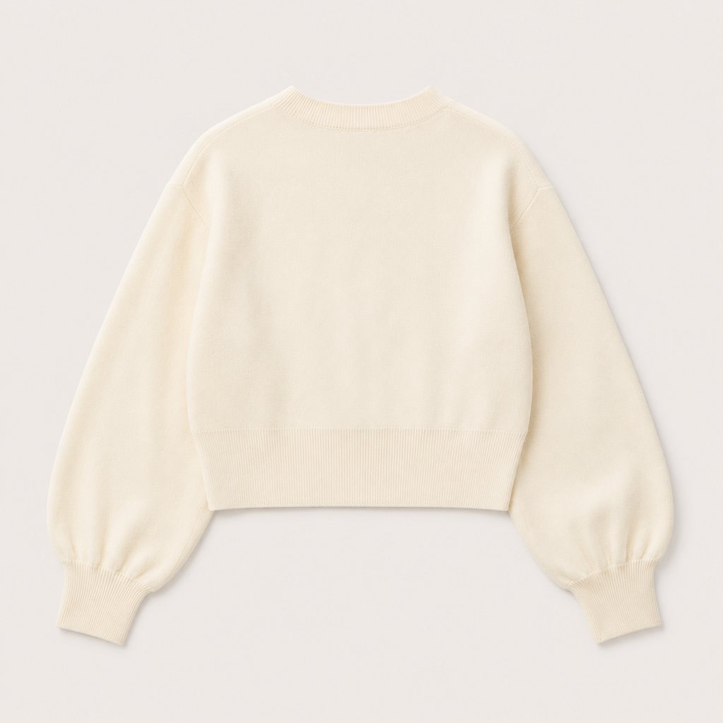 Wren | Cream Cardigan with Stylish Buttons