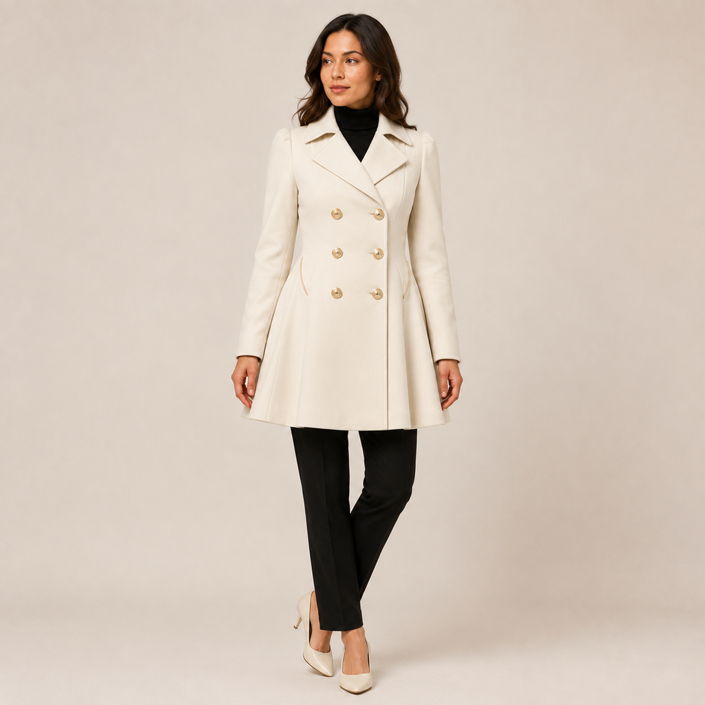 Celeste | Trench Coat with Traditional Cut for Women