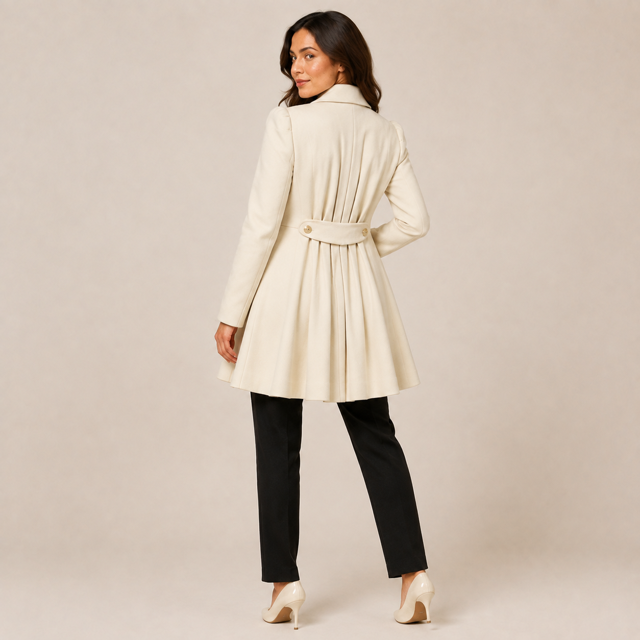 Celeste | Trench Coat with Traditional Cut for Women