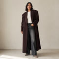 Delphine | Oversized Wool Trench Coat