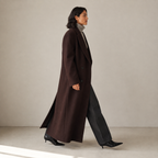Delphine | Oversized Wool Trench Coat