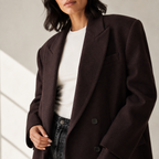 Delphine | Oversized Wool Trench Coat