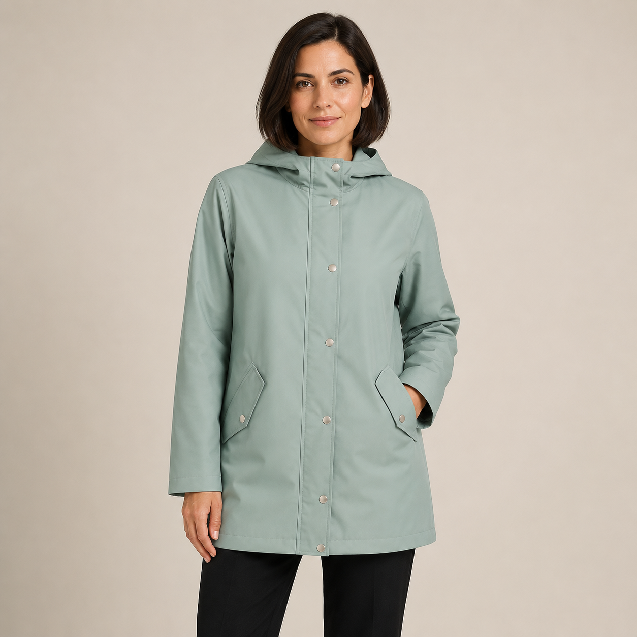 Talia | Lightweight Waterproof Rain Jacket with Hood