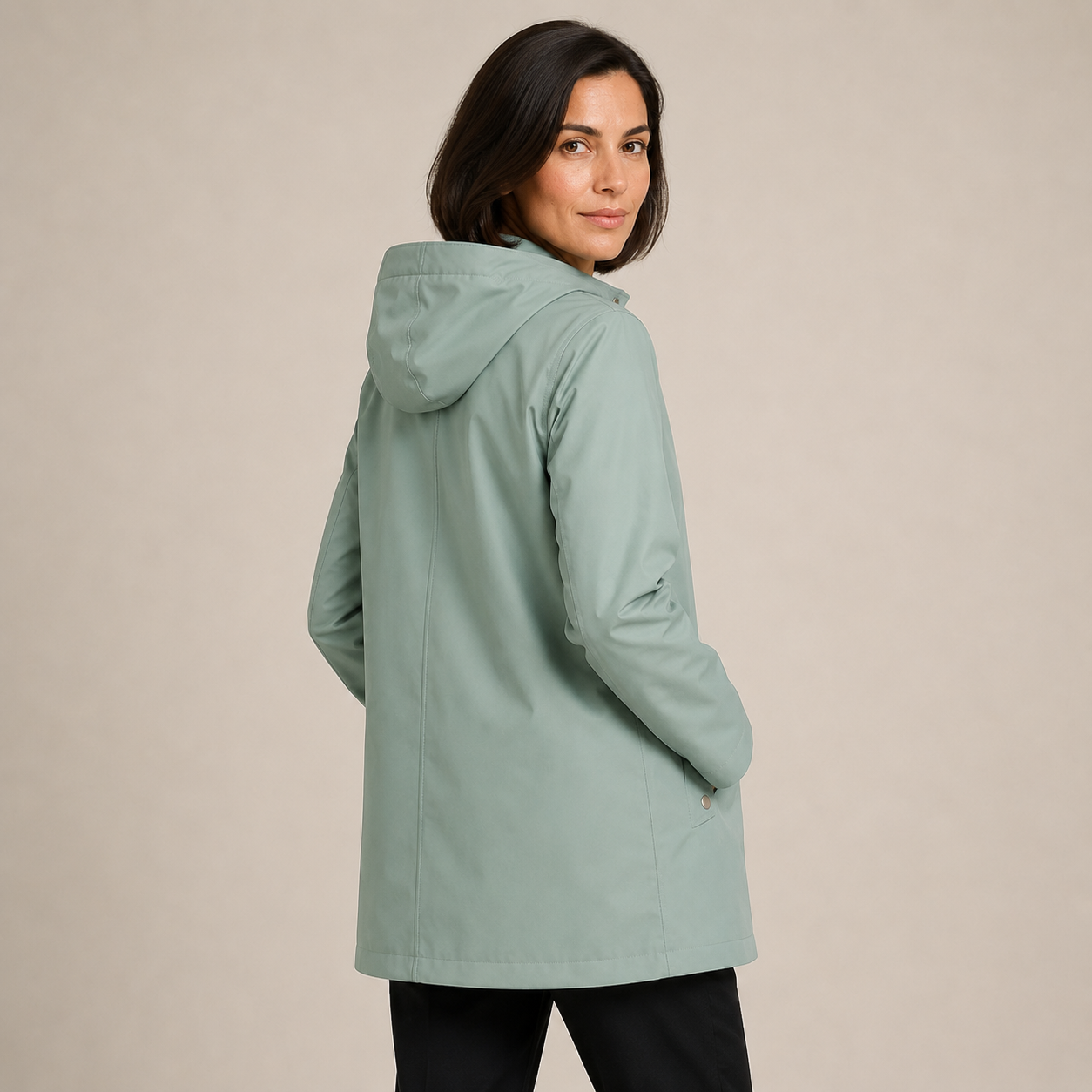 Talia | Lightweight Waterproof Rain Jacket with Hood