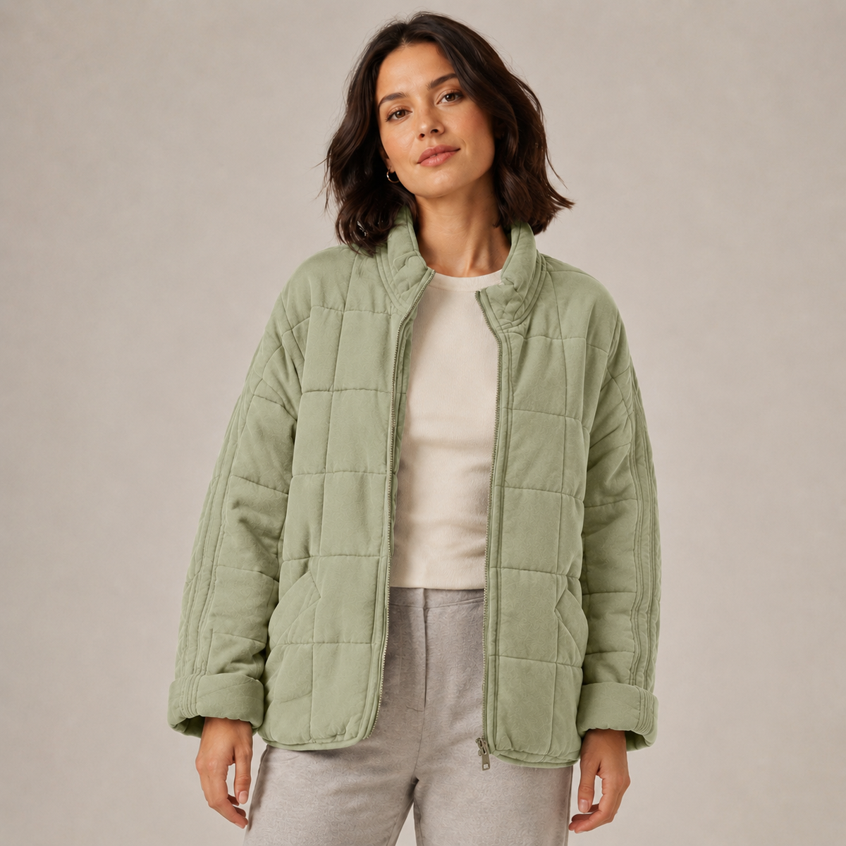 Marchetti | Lightweight Padded Bomber Jacket for Women