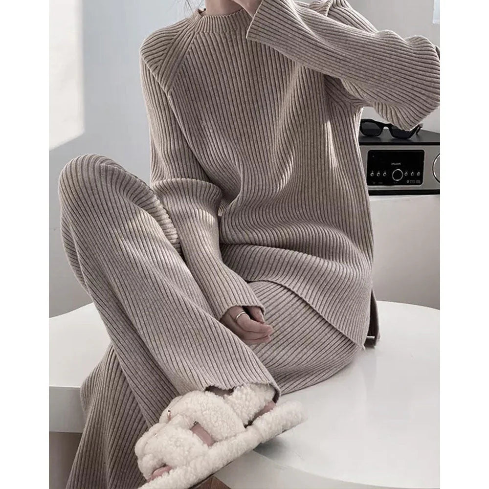 Della | Casual Knit Set with Relaxed Fit