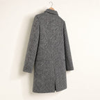 Cressida | Premium Wool Coat with V-Neck Collar for Women