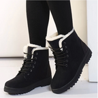 Vera | Women's Lace Up Ankle Boots – Cosy Plush Lined Boots