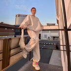 Luna | Relaxed Loungewear Set with Long-Sleeve Top & Pants