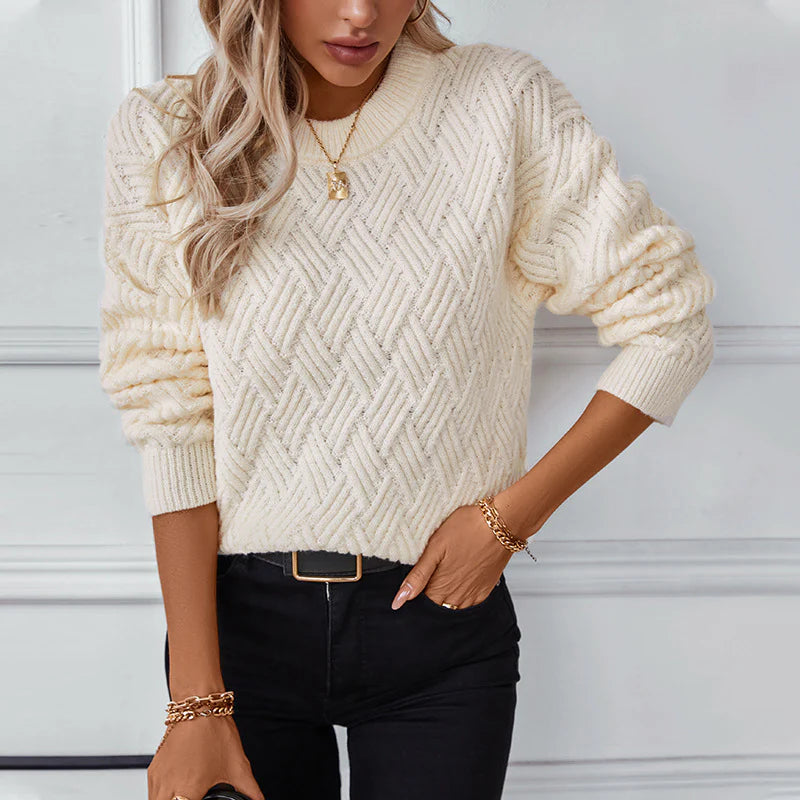 Nora | Structured Knit Sweater with Comfortable Fit