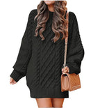 Josephine – Women's Caramel Chunky Cable Knit Jumper