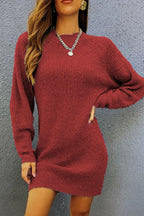 Wren | Relaxed Knit Dress with Dropped Shoulders