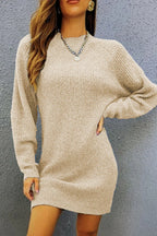 Wren | Relaxed Knit Dress with Dropped Shoulders
