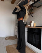 Sadie | Relaxed Knit Set with Adjustable Drawstring