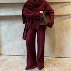 Juniper | Ribbed Knit Set with Relaxed Silhouette