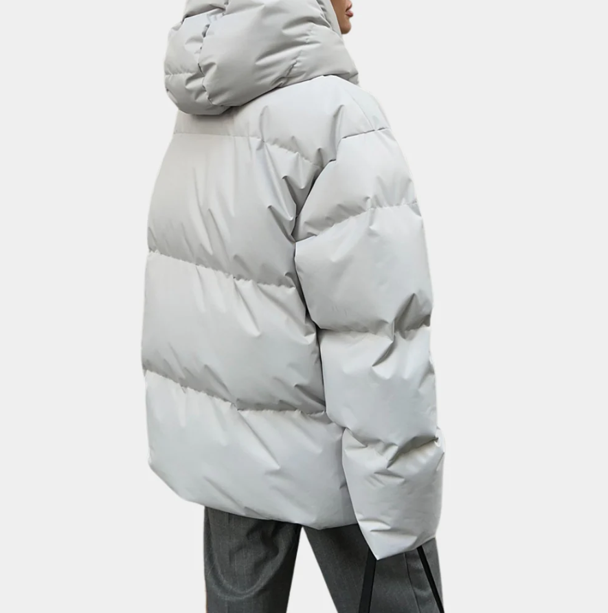 Elodie | Women's Lightweight Quilted Hooded Puffer Jacket – Insulated Zip-Up Winter Coat with Pockets