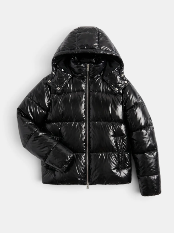 Celeste | Women's Hooded Quilted Puffer Jacket – Lightweight Zip-Up Winter Coat with Side Pockets