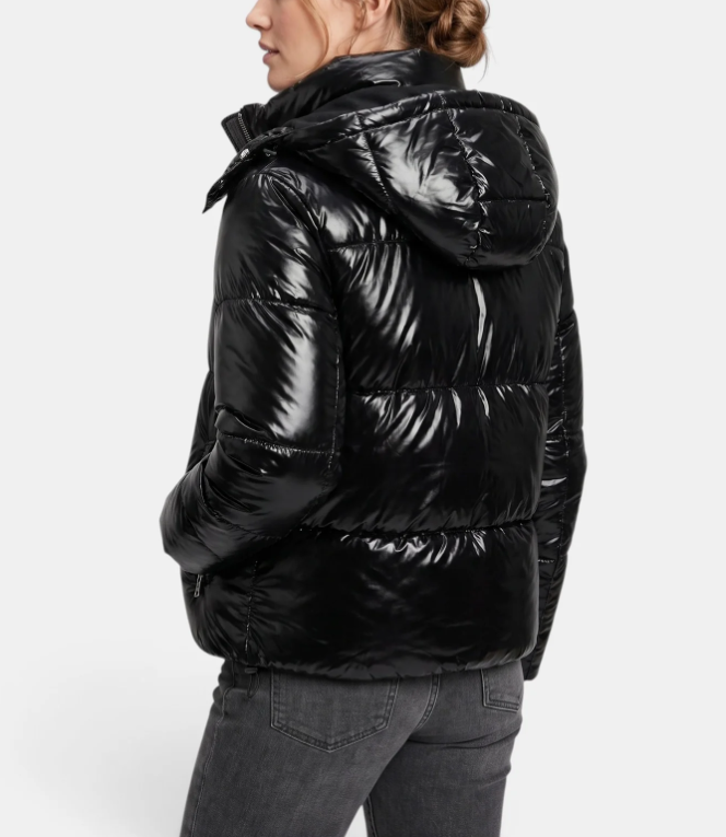 Celeste | Women's Hooded Quilted Puffer Jacket – Lightweight Zip-Up Winter Coat with Side Pockets