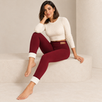 Noémie | Cosy Fleece-Lined Leggings for Women for Cold-Weather Layering