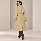 Ottilia | Elegant Long Coat for Women with Double-Breasted Belted Silhouette