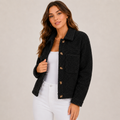 Odalys – Knit Blazer Jacket with Lapel Collar & Pockets