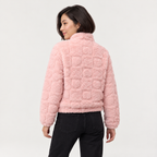 Alouette | Cosy Teddy Coat for Women with Textured Zip-Front Finish