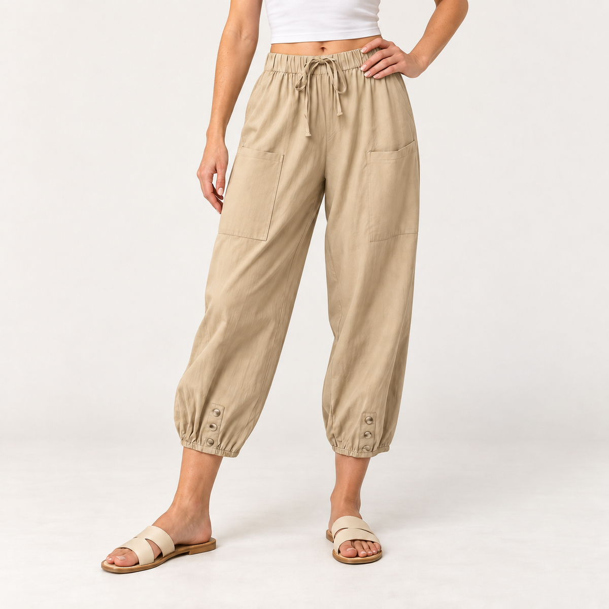 Soleline | Elegant Wide Leg Trousers for Women with Refined Flowing Silhouette