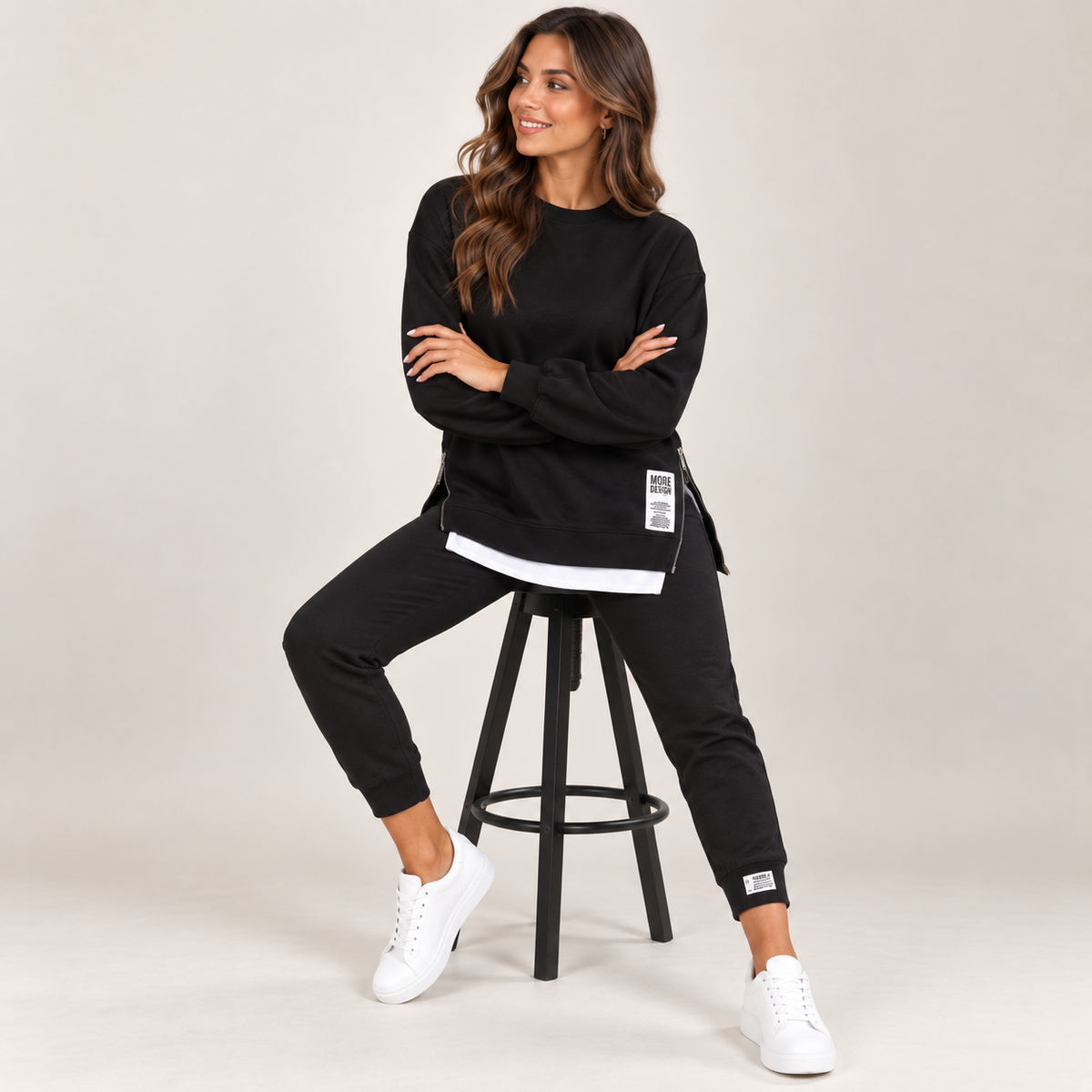 Alessandra | Cosy Lounge Set for Women with Relaxed Off-Duty Silhouette