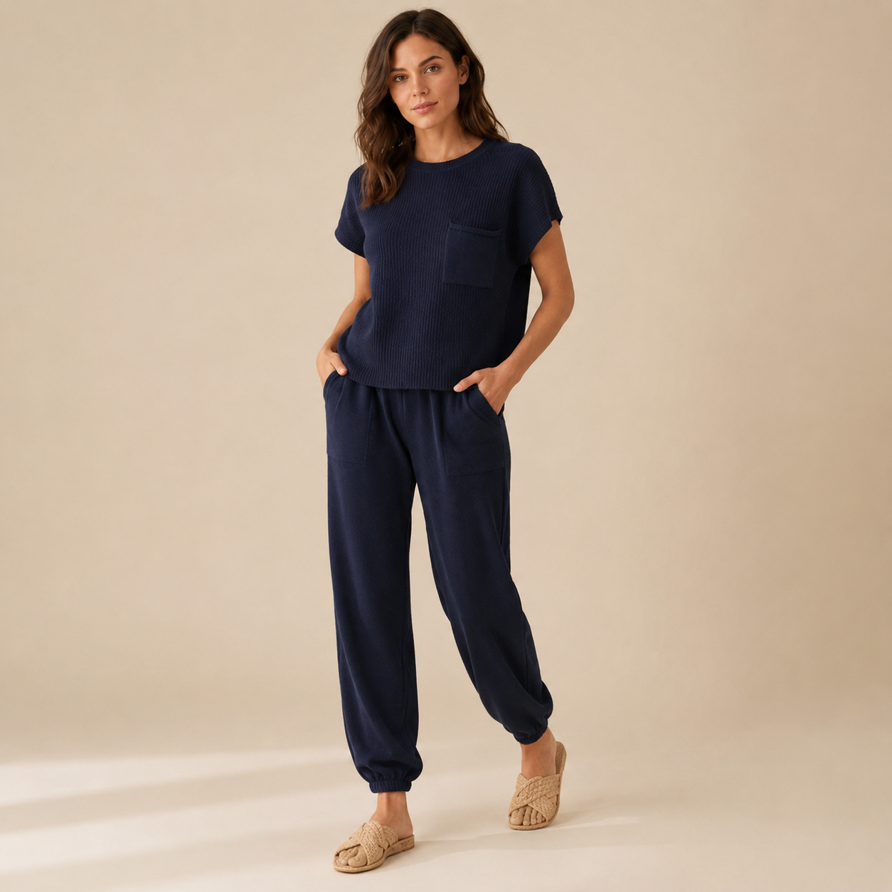Adaline | Sophisticated Knitted Co Ord Set for Women