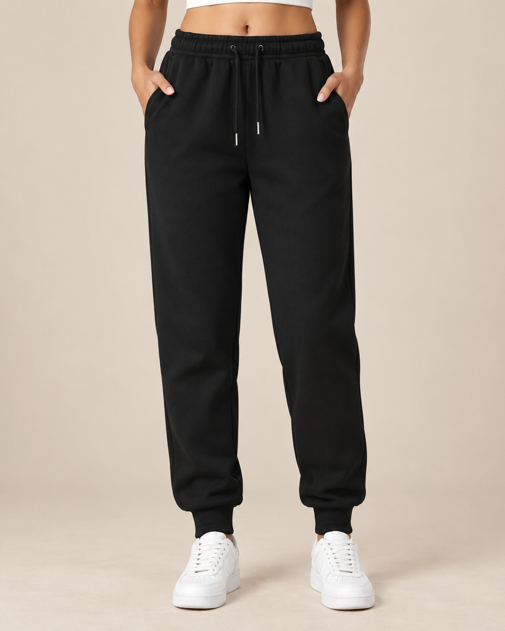 Maren | Fleece-Lined Cuffed Joggers