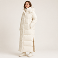 Harlow – Women's Black Longline Puffer Jacket