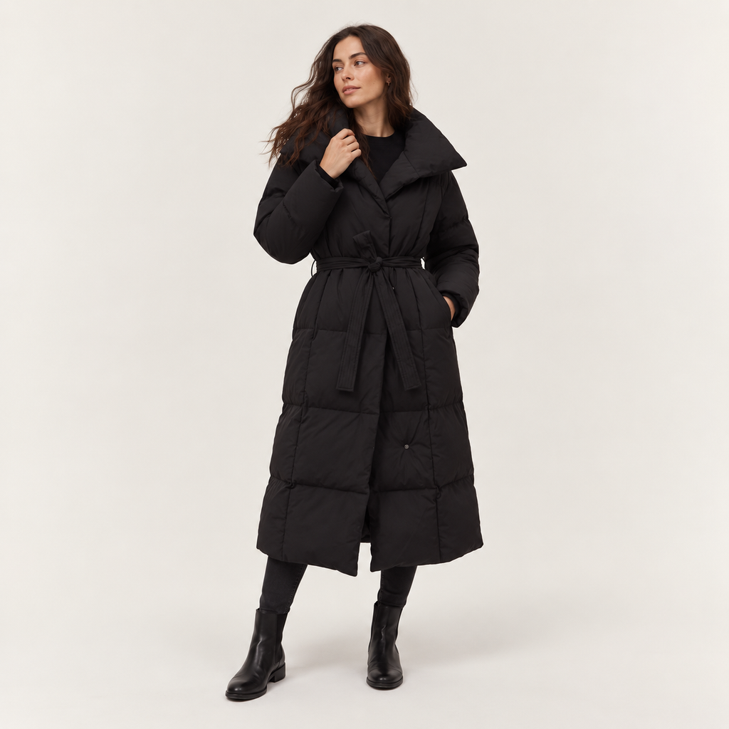 Miralise | Cosy Duvet Coat for Women with Longline Hooded Puffer Shape