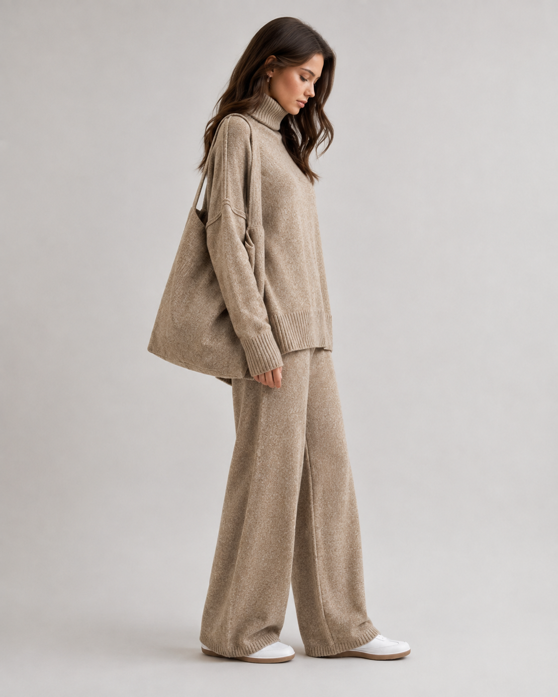 Marisol | Soft Knit Turtleneck Set for Effortless Comfort