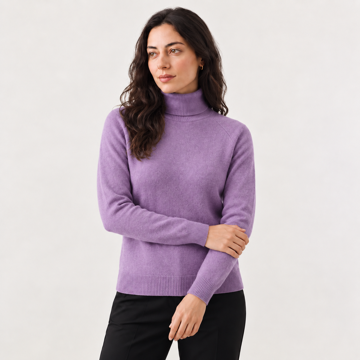 Dianara | Sophisticated Women’s Fine Knit Turtleneck Jumper