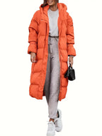 Seraphina – Women's White Hooded Puffer Coat