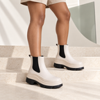 Marisa | Elegant Chunky Sole Chelsea Boots for Women