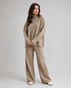 Marisol | Soft Knit Turtleneck Set for Effortless Comfort