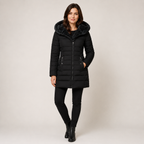 Anneliese | Warm Waterproof Jacket for Women with Hood & Longline Winter Fit