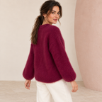 Aveline | Chic Soft Fluffy Colour Jumpers for Women