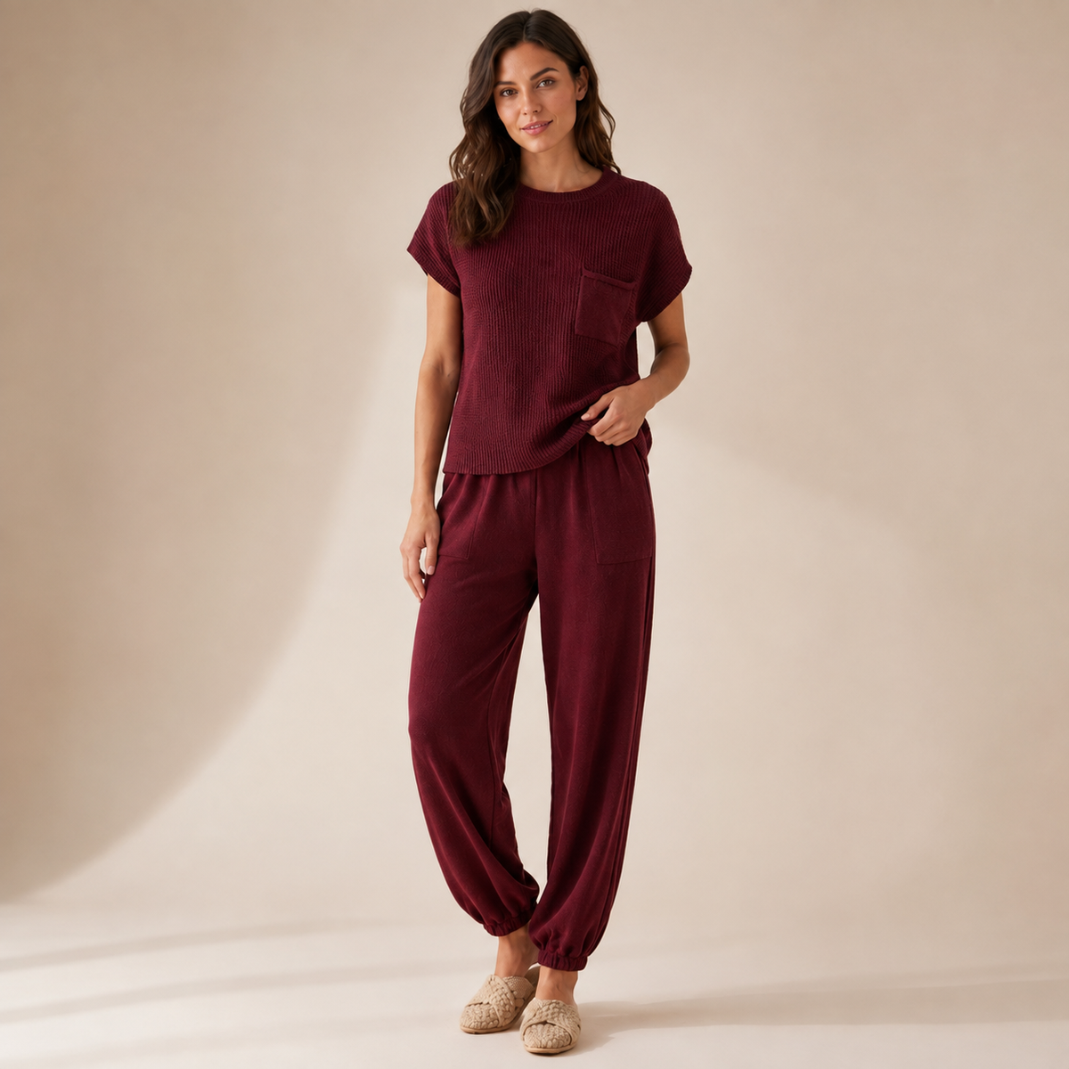 Adaline | Sophisticated Knitted Co Ord Set for Women