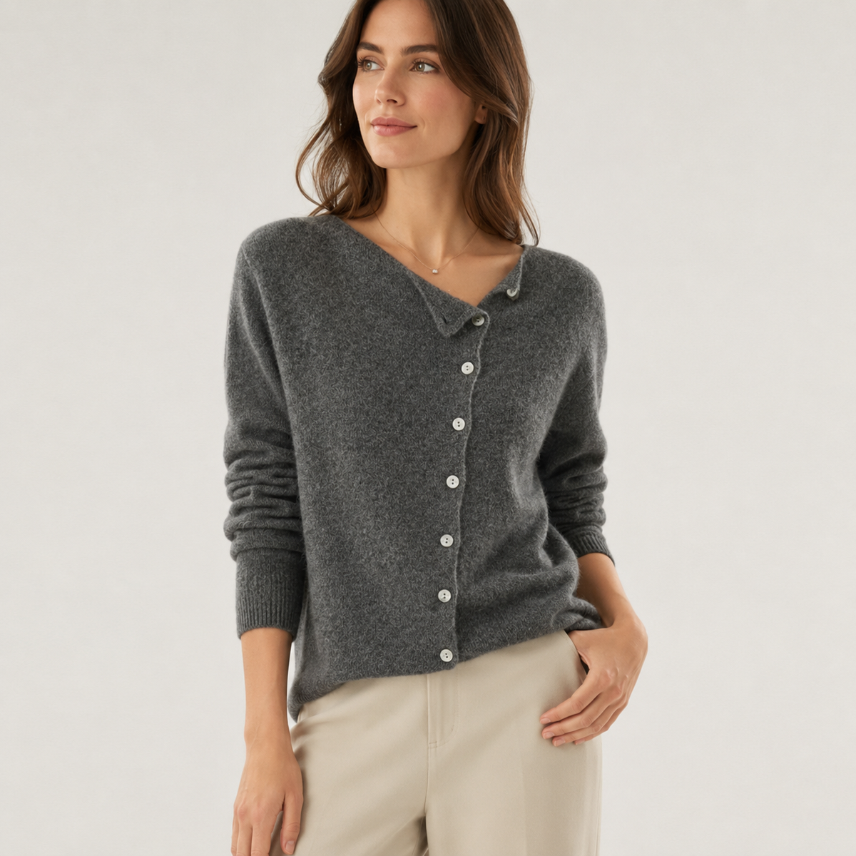 Millicent | Refined Button-Front Cardigan for Women