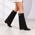 Verona | Sophisticated Suede Knee-High Boots for Women