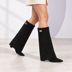 Verona | Sophisticated Suede Knee-High Boots for Women