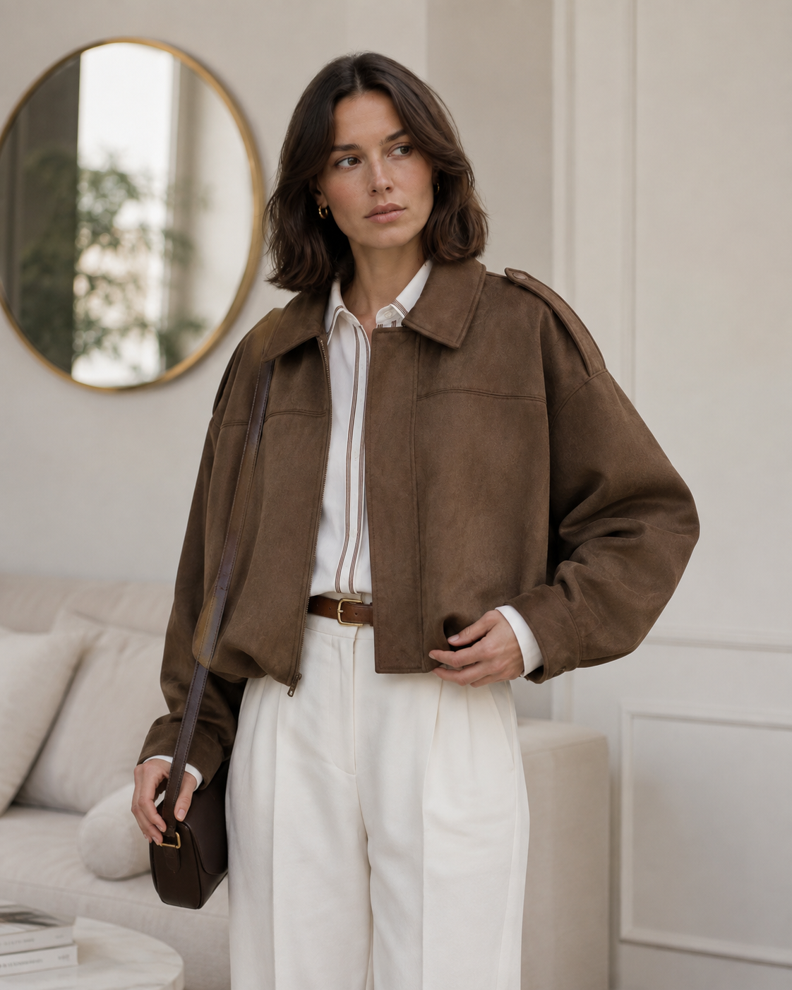 Solange – Women's Oversized Bomber Jacket