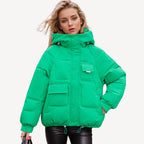 Elspeth – Women's Brown Oversized Puffer Jacket