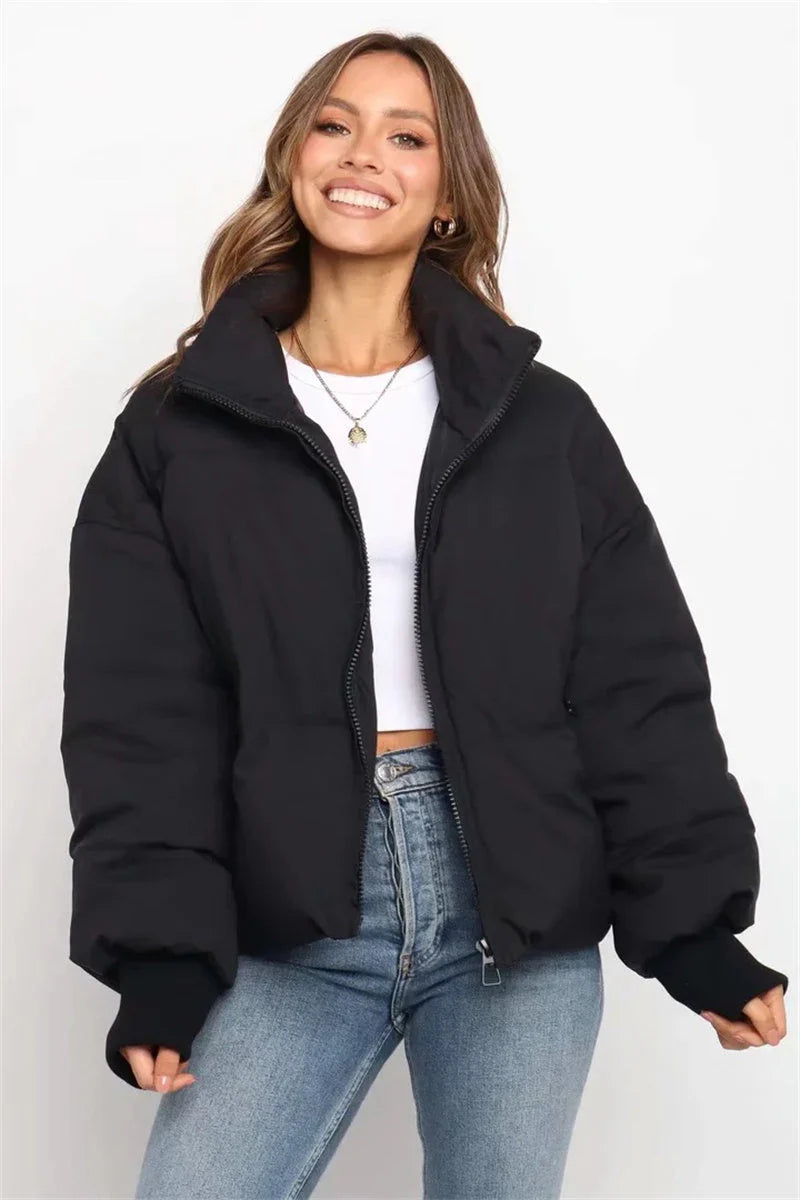 Sofia – Women's Pink Lightweight Puffer Jacket