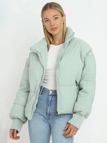 Sofia – Women's Pink Lightweight Puffer Jacket