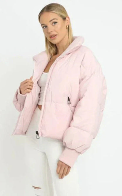 Sofia – Women's Pink Lightweight Puffer Jacket