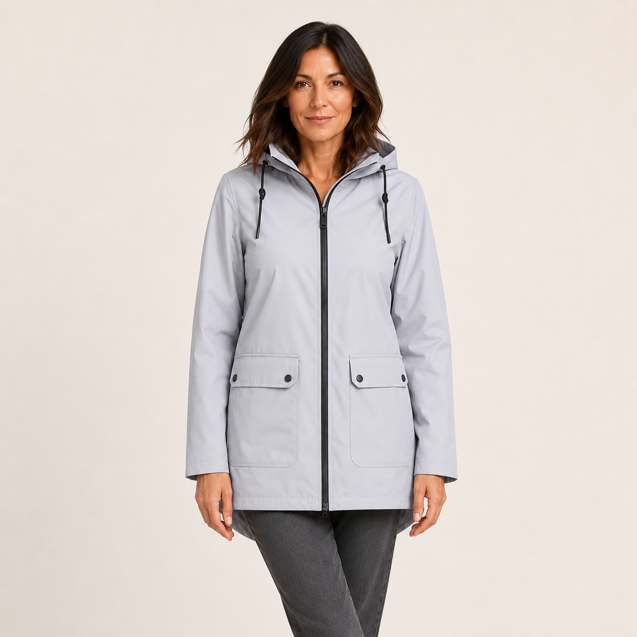 Aveline | Waterproof Rain Jacket with Adjustable Hood for Women