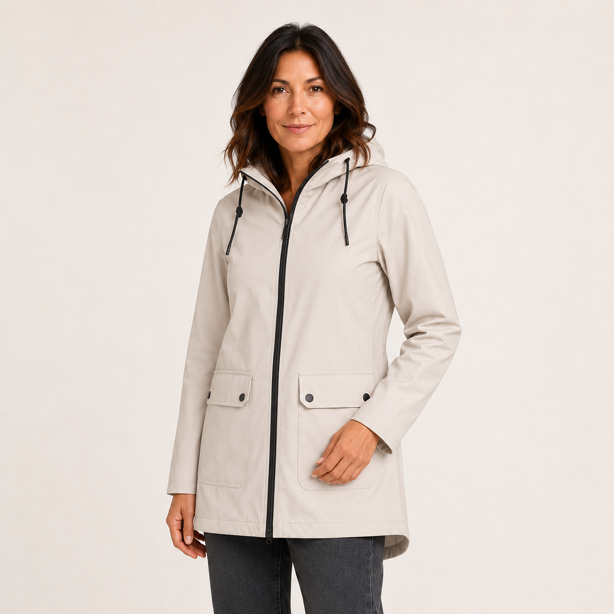 Aveline | Waterproof Rain Jacket with Adjustable Hood for Women